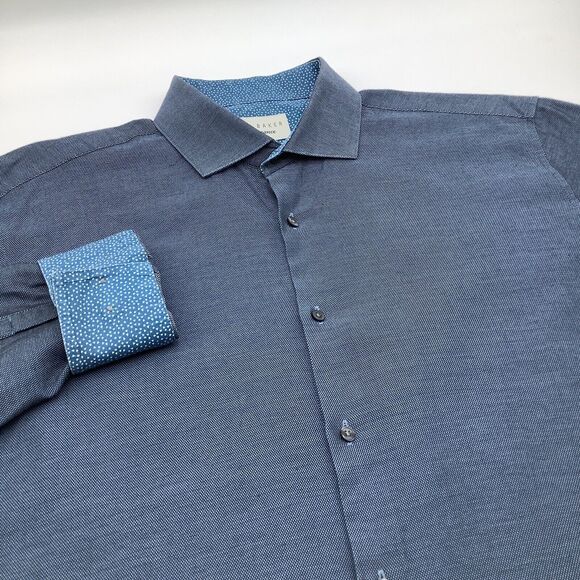 Ted Baker Endurance‎ Mens Long Sleeve Button Up Shirt Size 16.5 34/35 - Picture 1 of 6